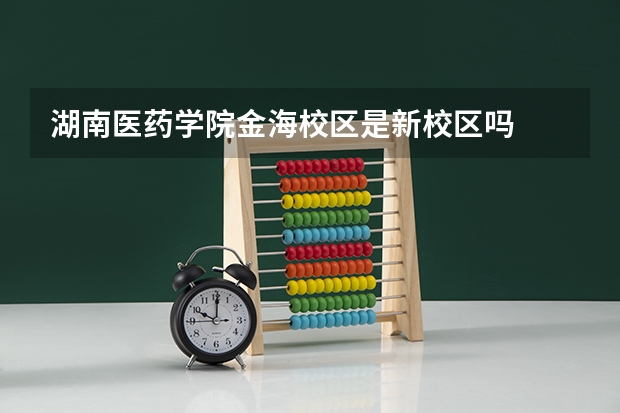 湖南医药学院金海校区是新校区吗