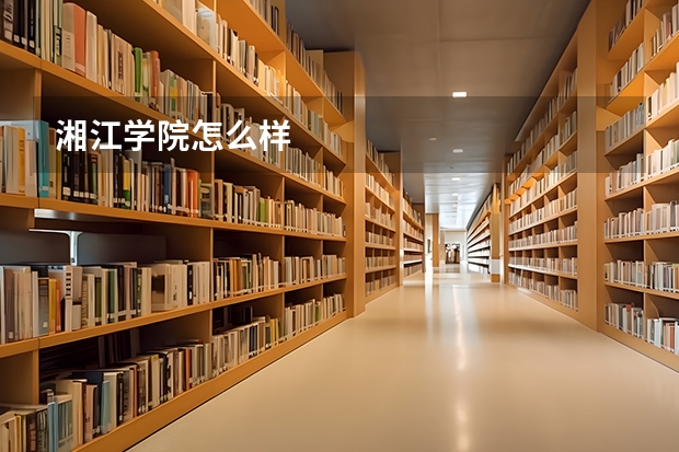 湘江学院怎么样