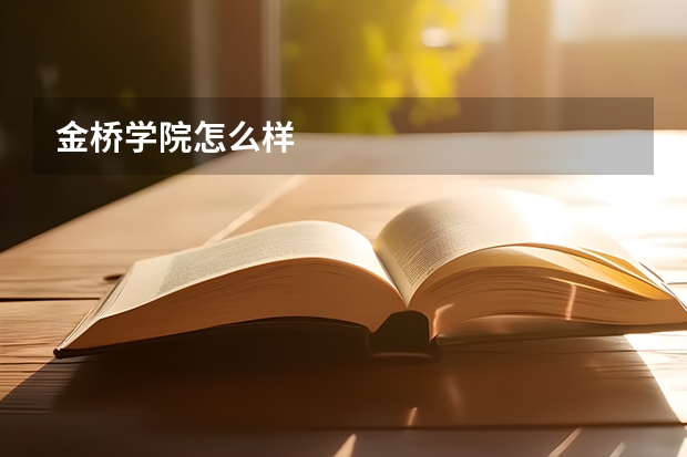 金桥学院怎么样
