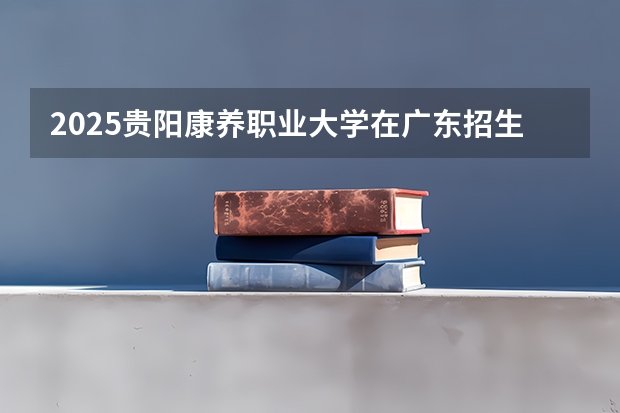 2025贵阳康养职业大学在广东招生计划 招生人数