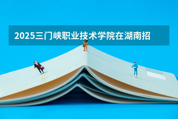 2025三门峡职业技术学院在湖南招生计划 招生人数
