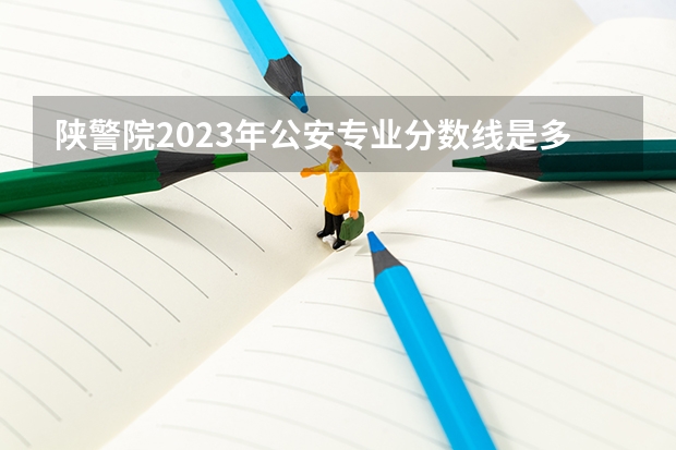 陕警院2023年公安专业分数线是多少？