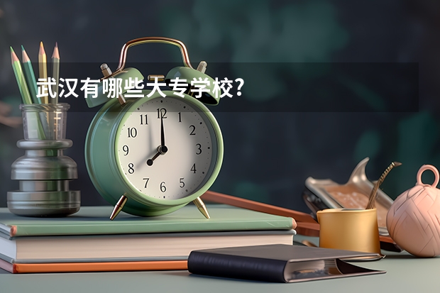 武汉有哪些大专学校?