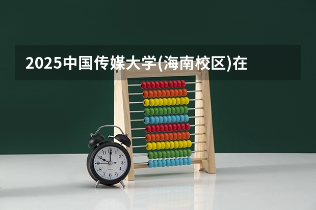 2025中国传媒大学(海南校区)在四川招生计划 招生人数预测