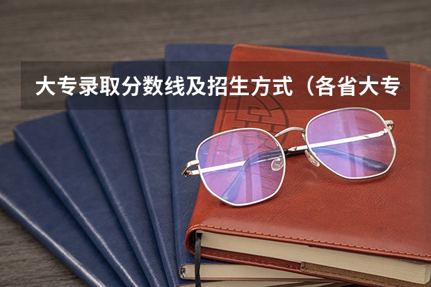 大专录取分数线及招生方式（各省大专院校录取分数线）