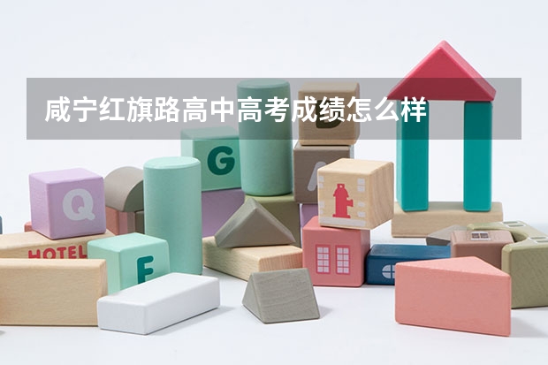 咸宁红旗路高中高考成绩怎么样