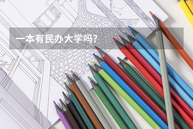 一本有民办大学吗？