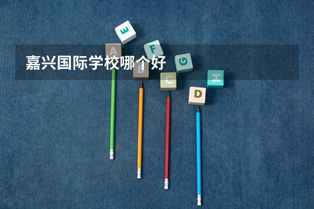 嘉兴国际学校哪个好
