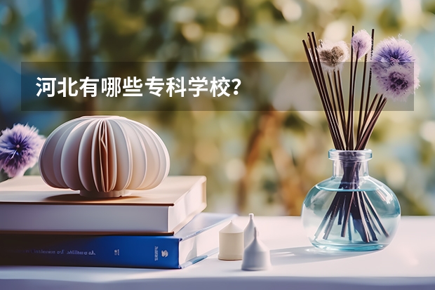 河北有哪些专科学校？