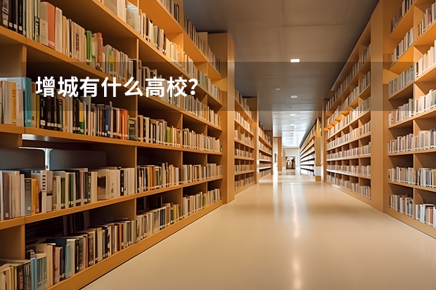 增城有什么高校？