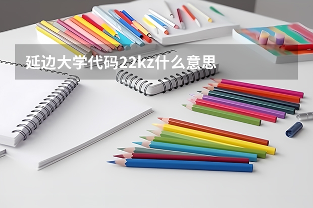 延边大学代码22kz什么意思