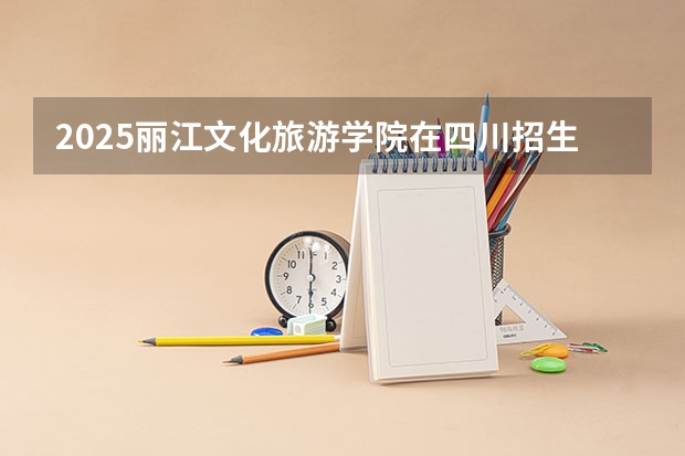 2025丽江文化旅游学院在四川招生计划人数（2026参考）