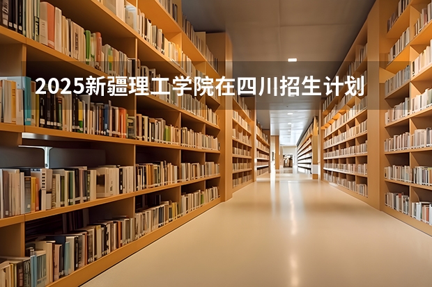 2025新疆理工学院在四川招生计划人数（2026参考）