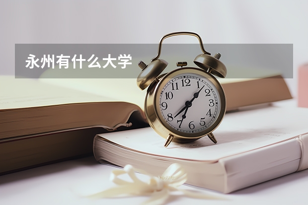 永州有什么大学