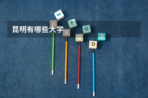 昆明有哪些大学