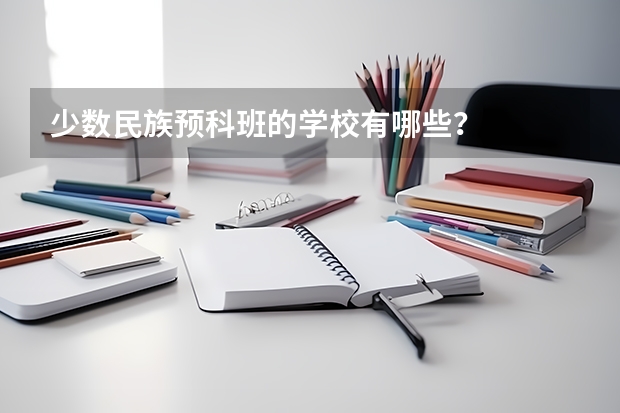 少数民族预科班的学校有哪些？