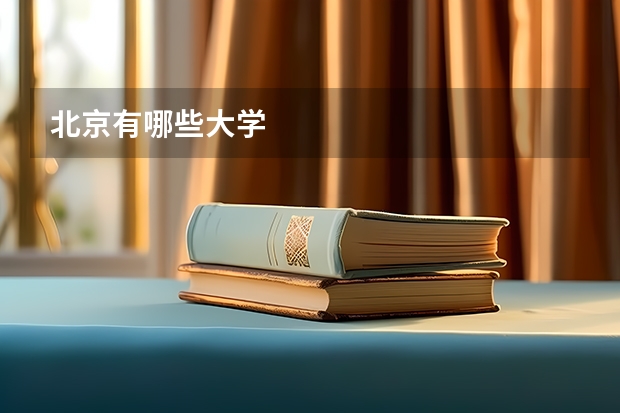 北京有哪些大学