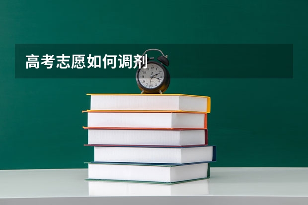 高考志愿如何调剂