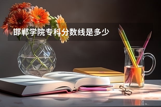 邯郸学院专科分数线是多少