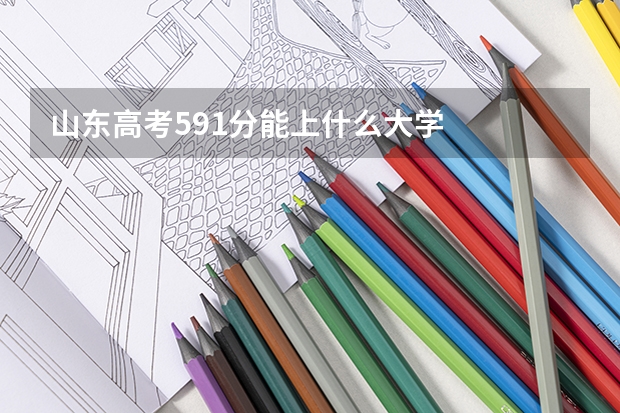 山东高考591分能上什么大学