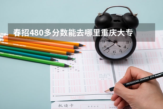 春招480多分数能去哪里重庆大专