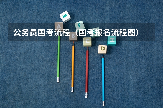 公务员国考流程（国考报名流程图）