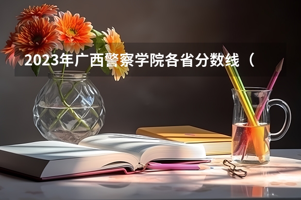 2023年广西警察学院各省分数线（四川警察学院录取分数线）