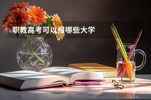 职教高考可以报哪些大学
