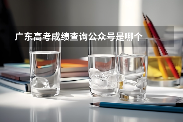 广东高考成绩查询公众号是哪个