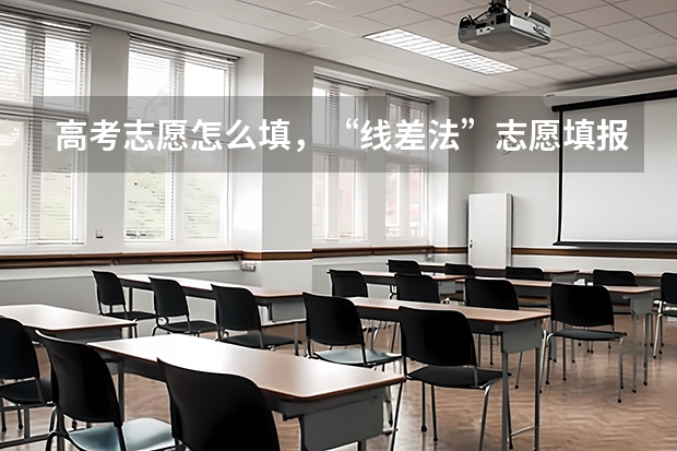 高考志愿怎么填，“线差法”志愿填报方法：准确定位