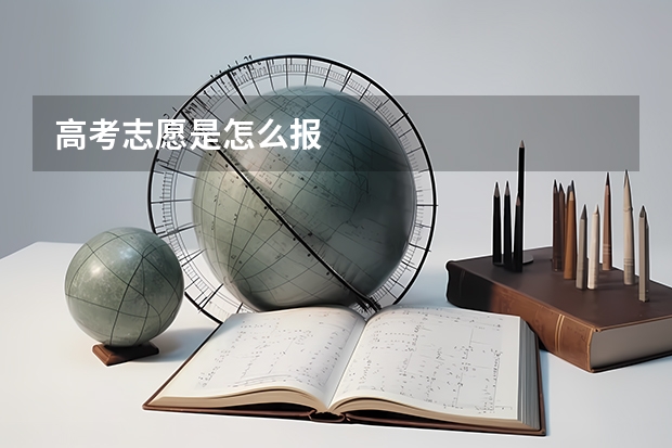 高考志愿是怎么报