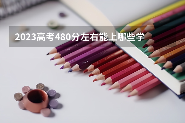 2023高考480分左右能上哪些学校