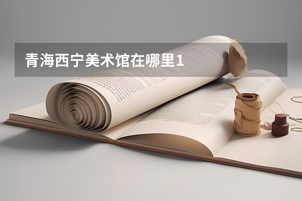 青海西宁美术馆在哪里1