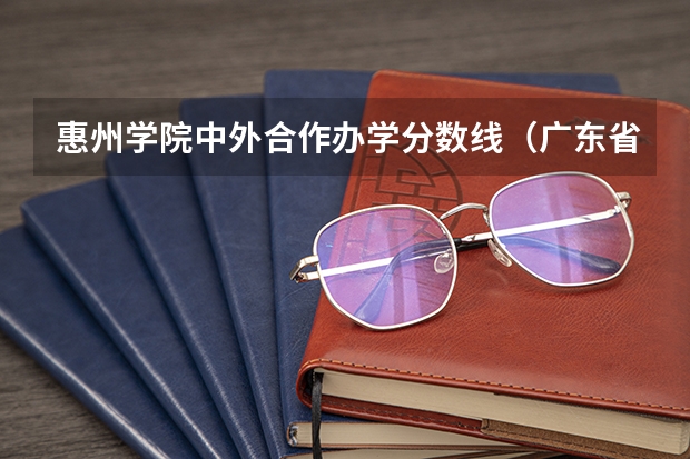 惠州学院中外合作办学分数线(广东省二本院校(广东省二本院校排名及分数线))