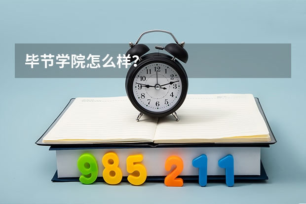 毕节学院怎么样？