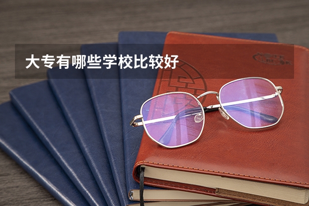 大专有哪些学校比较好