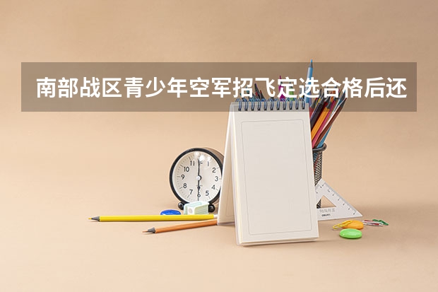 南部战区青少年空军招飞定选合格后还要考察什么