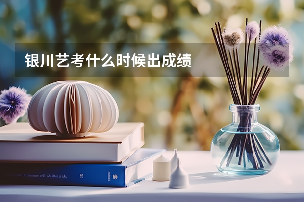 银川艺考什么时候出成绩