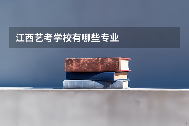 江西艺考学校有哪些专业