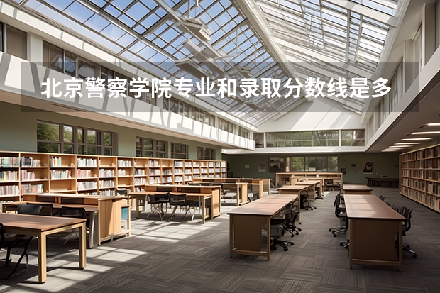  北京警察学院专业和录取分数线是多少
