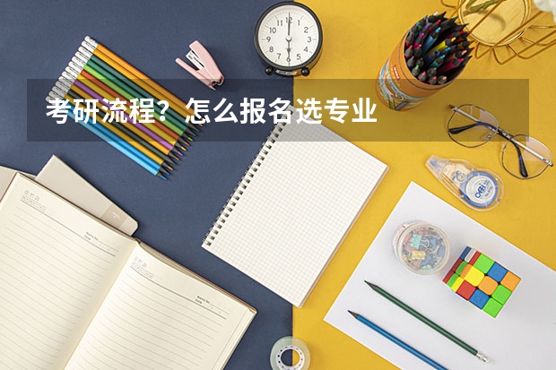 考研流程?怎么报名选专业