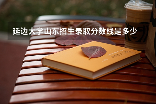 延边大学山东招生录取分数线是多少