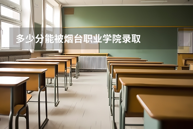 多少分能被烟台职业学院录取