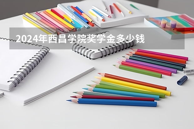2024年西昌学院奖学金多少钱