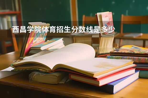 西昌学院体育招生分数线是多少