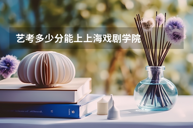 艺考多少分能上上海戏剧学院