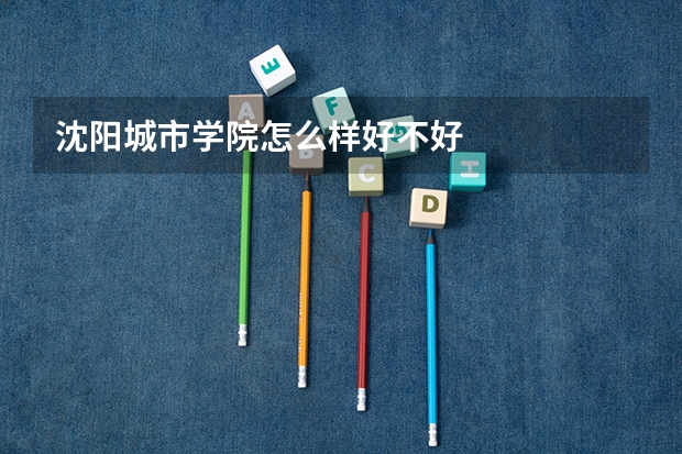 沈阳城市学院怎么样好不好