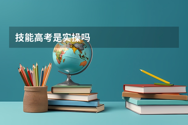 技能高考是实操吗