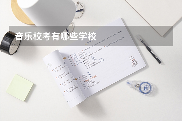 音乐校考有哪些学校
