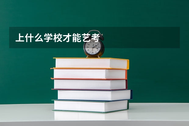 上什么学校才能艺考
